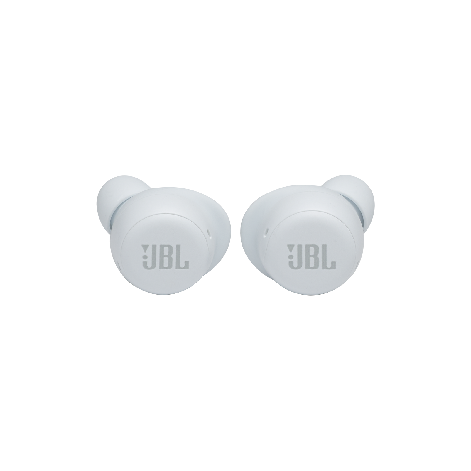 JBL Live Free NC+ TWS - White - True wireless Noise Cancelling earbuds - Front